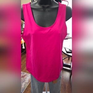 Chico's Pink Tank Top, Sz 1 (Med)